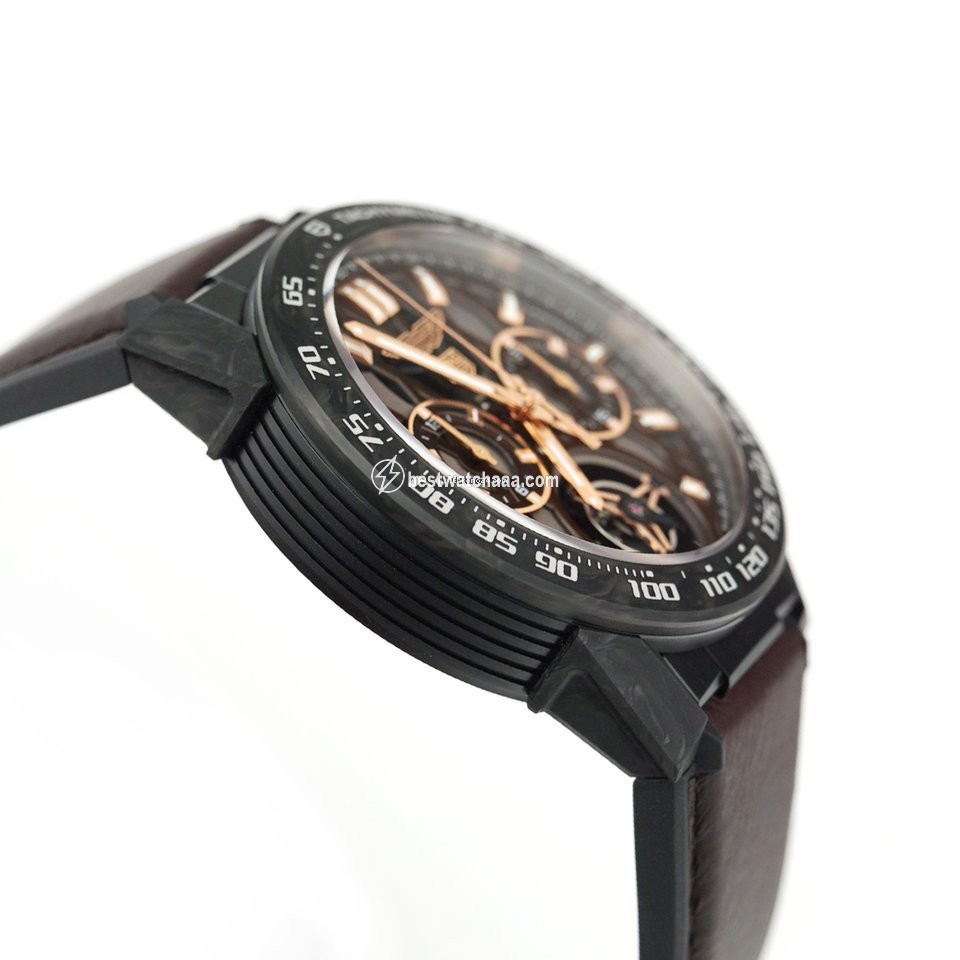 IMG_9081 TAG Heuer Carrera Heuer-02T Mens watch Unisex Automatic Titanium CAR5A8E.FT6181 Replica 5