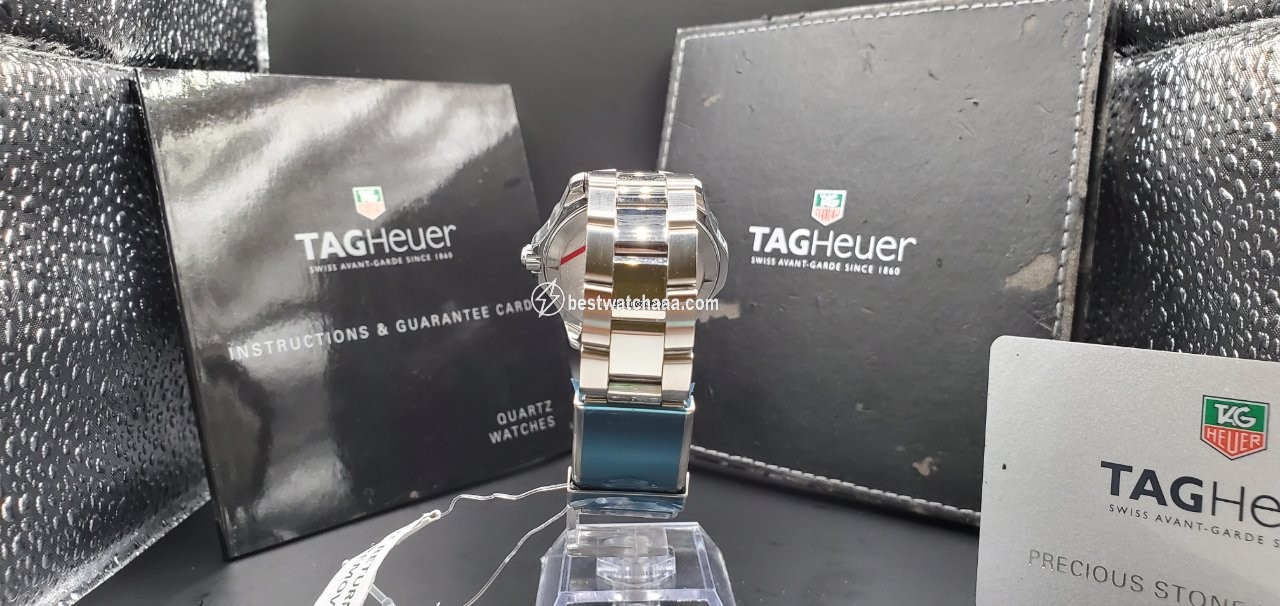 IMG_9081 TAG Heuer Aquaracer 300M Mens watch Unisex Quartz Steel WAF1118.BA0810 Replica 5