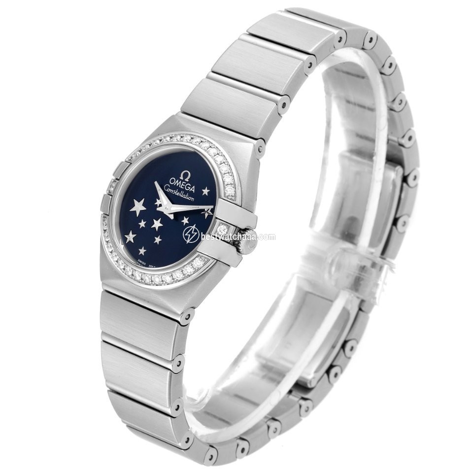 IMG_9081 Omega Constellation Quartz Womens watch Quartz Steel 123.15.24.60.03.001 Replica 5