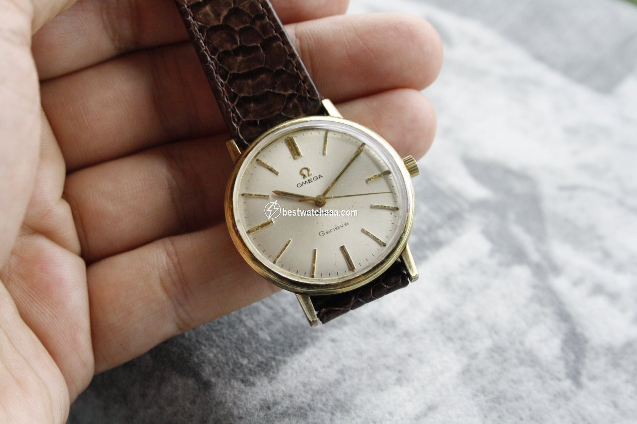 IMG_9081 Omega Geneve Mens watch Unisex Manual winding Steel 131.019SP Replica 5