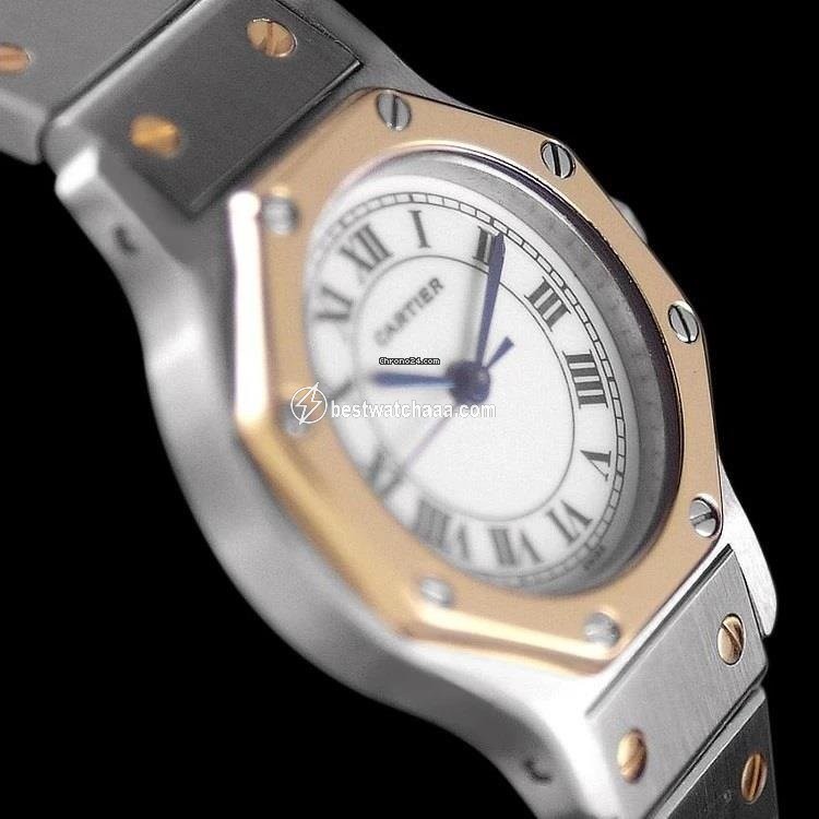 IMG_9081 Cartier Womens watch Automatic Gold Steel 8350ST Replica 5