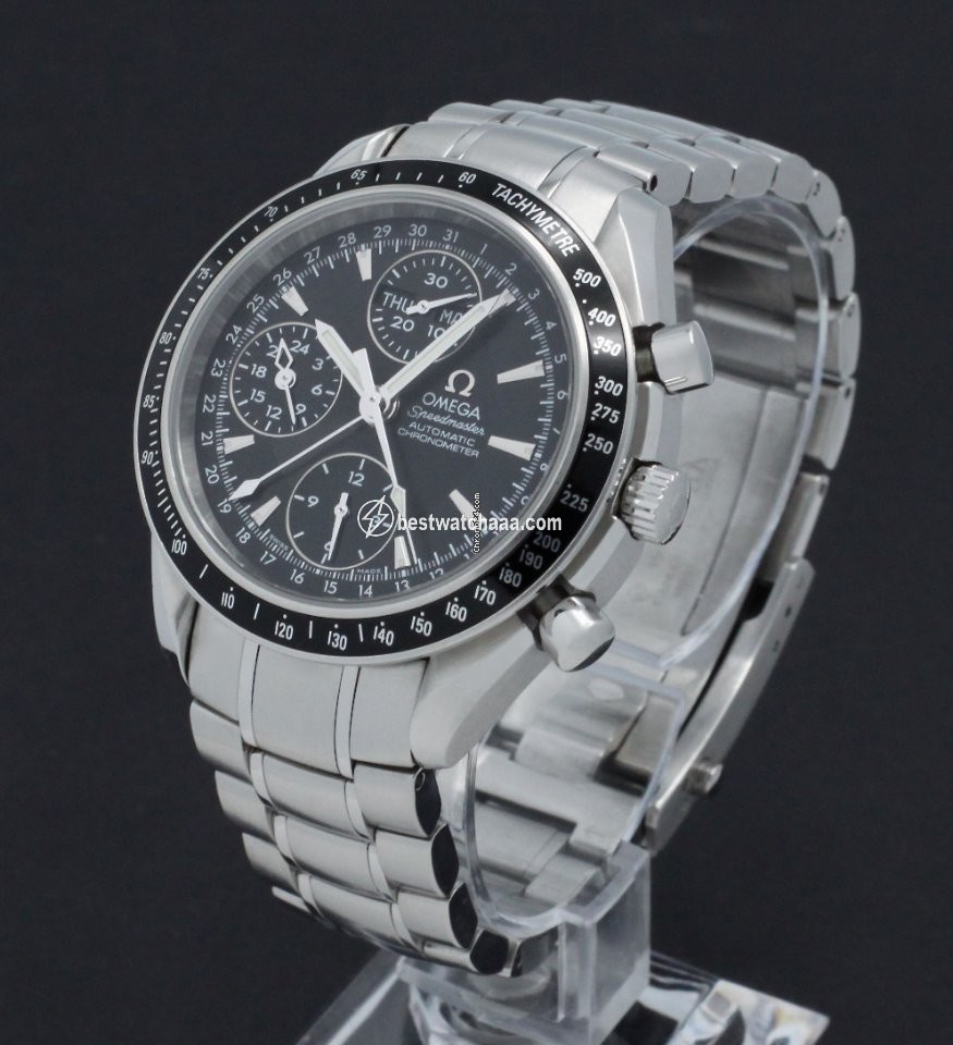 IMG_9081 Omega Speedmaster Day Date Mens watch Unisex Automatic Steel 3220.50.00 Replica 5
