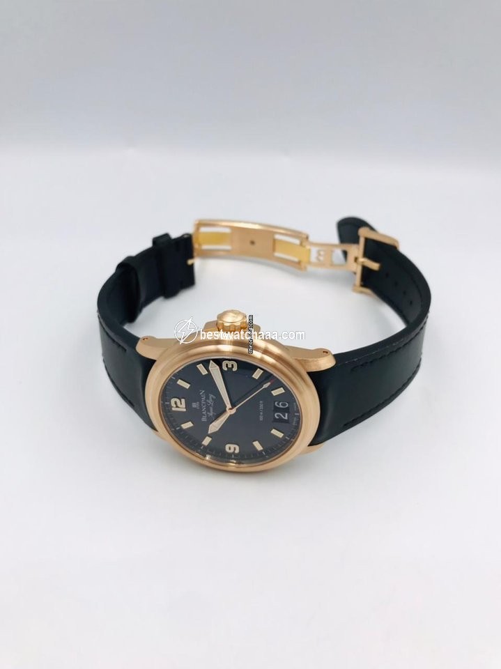 IMG_9081 Blancpain Mens watch Unisex Automatic Rose gold 2850B-3630A-64B Replica 5