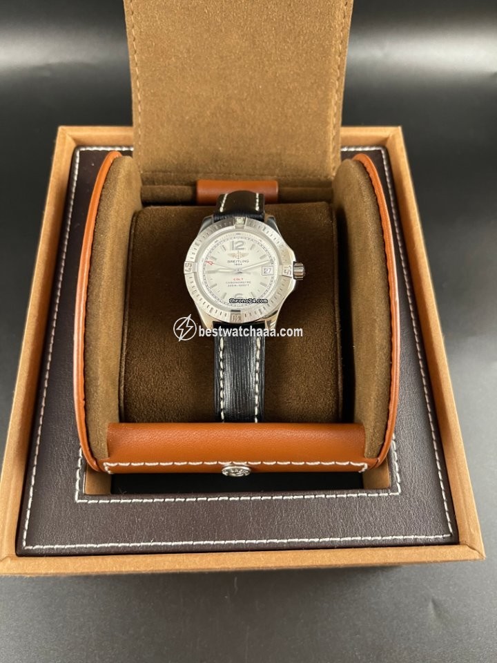 IMG_9081 Breitling Colt Lady Womens watch Quartz Steel A7738811 G793 Replica 5