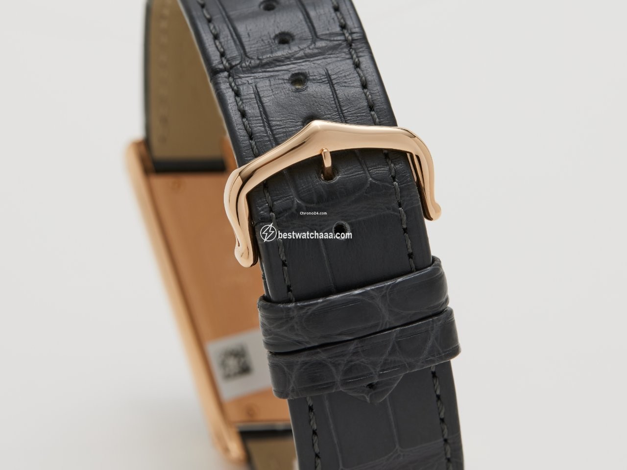 IMG_9081 Cartier Tank Mens watch Unisex Manual winding Rose gold WGTA0043 Replica 5