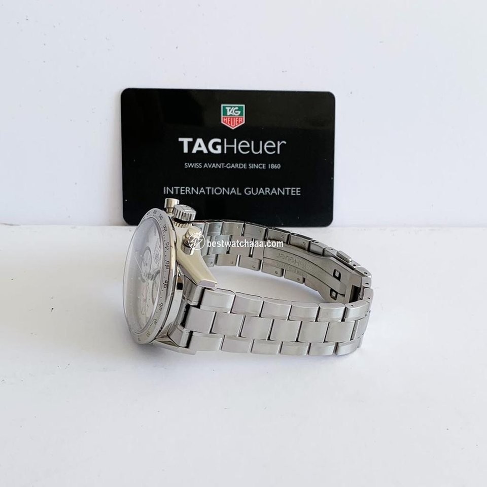 IMG_9081 TAG Heuer Carrera Calibre 16 Mens watch Unisex Automatic Steel CV2017 Replica 5