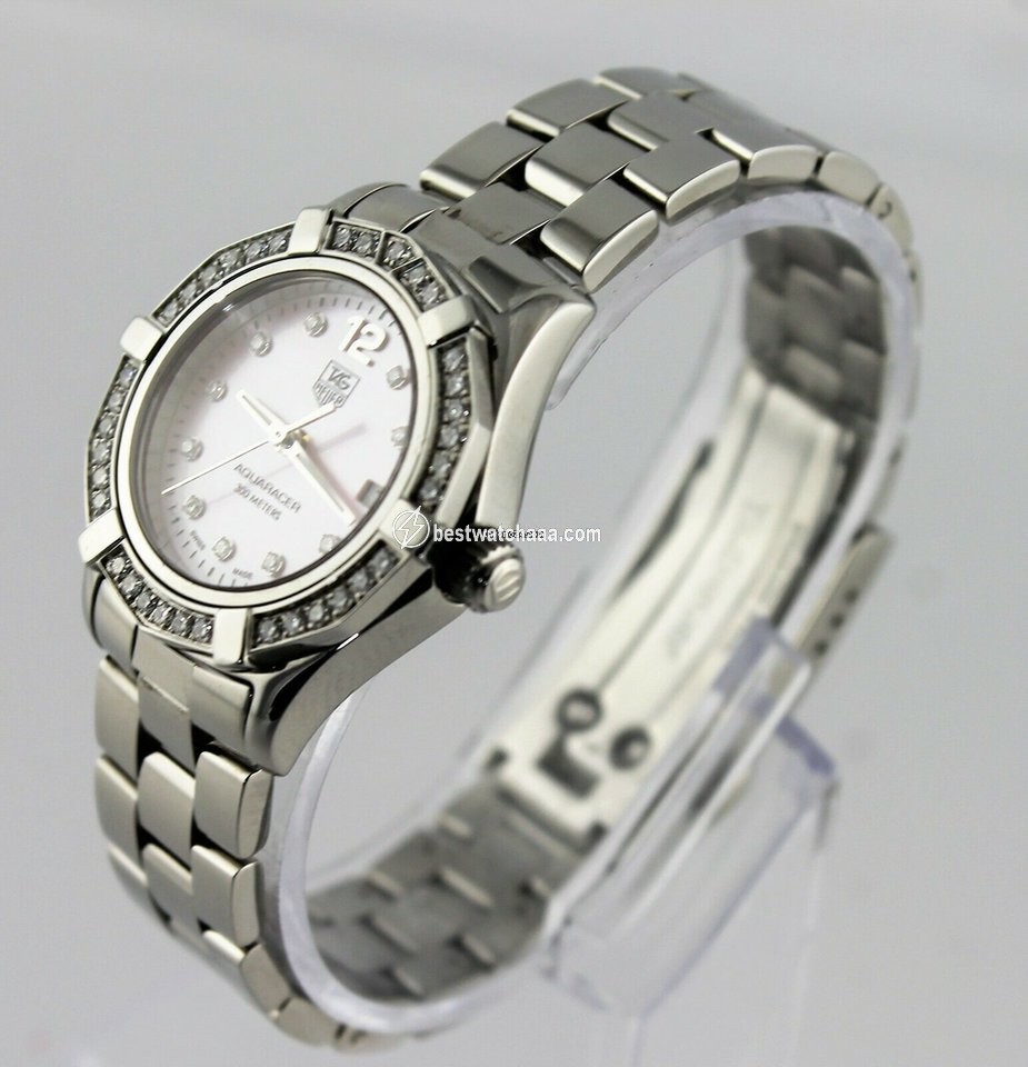 IMG_9081 TAG Heuer Aquaracer Lady Womens watch Quartz Steel WAF141B.BA0813 Replica 5