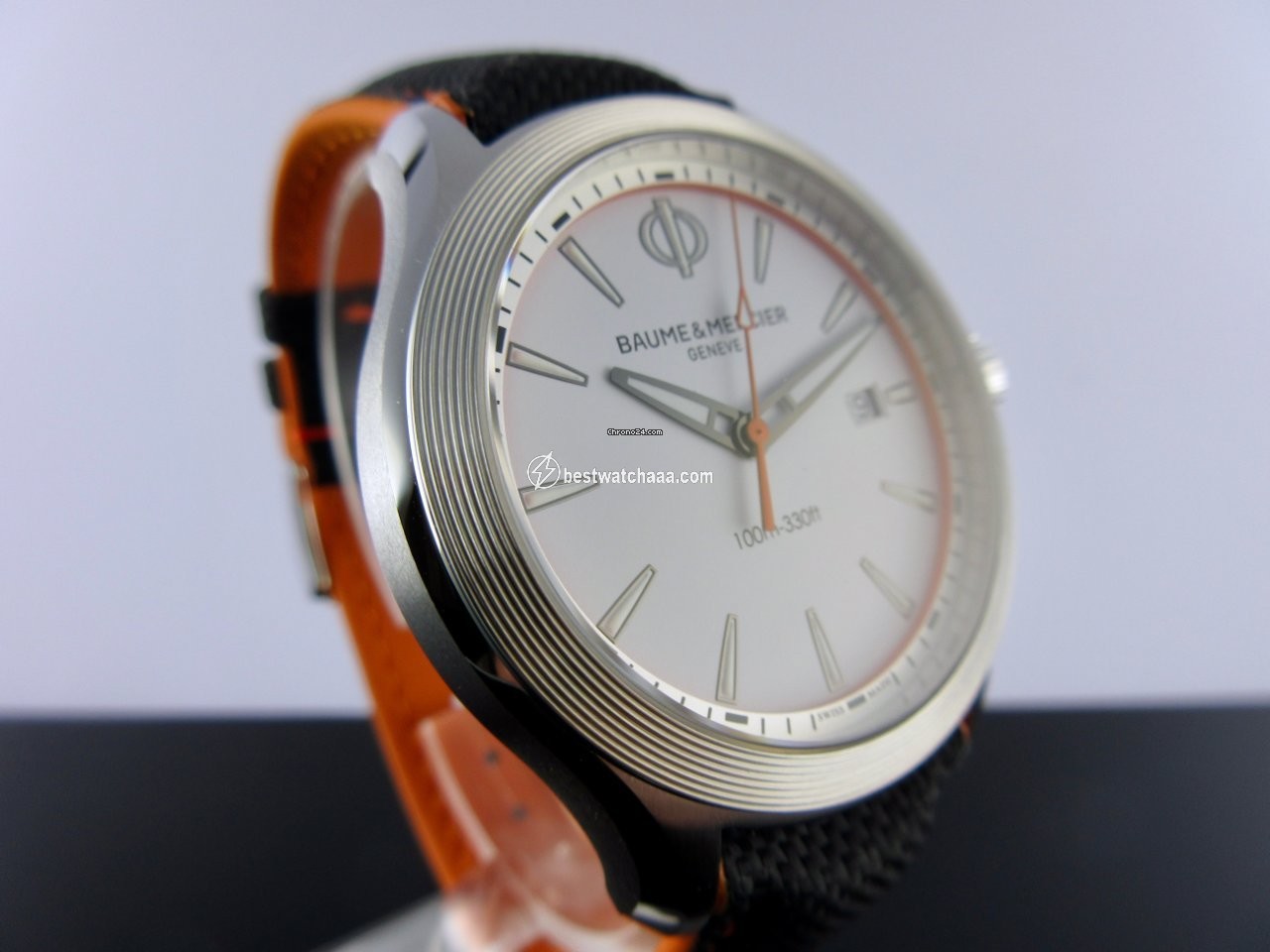 IMG_9081 Baume & Mercier Clifton Mens watch Unisex Quartz Steel MOA10410 Replica 5