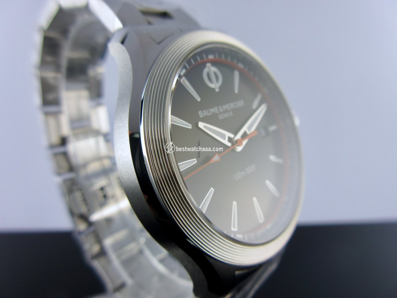 IMG_9081 Baume & Mercier Clifton Mens watch Unisex Quartz Steel MOA10412 Replica 5