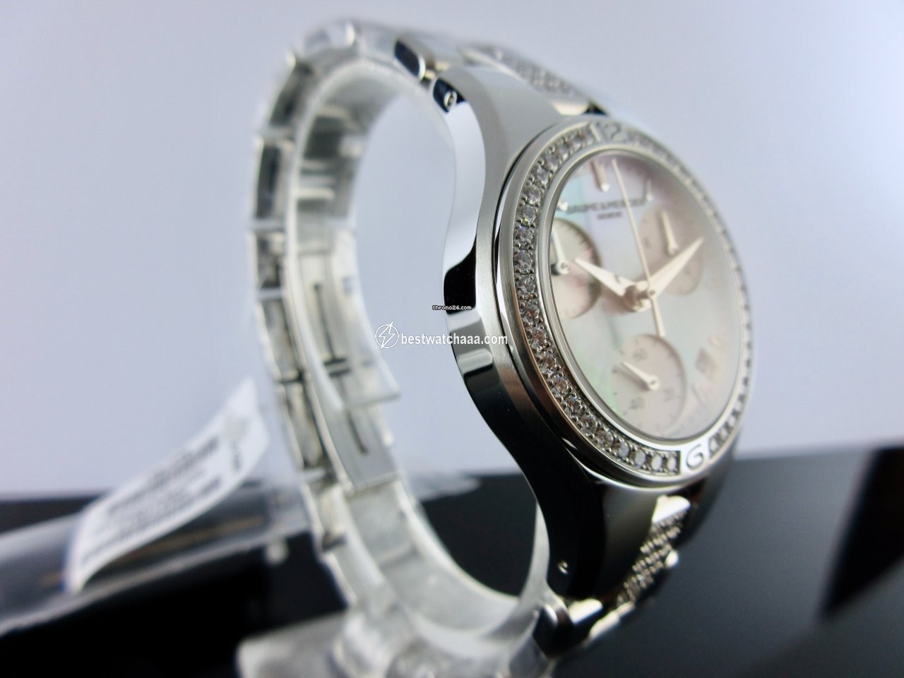 IMG_9081 Baume & Mercier Linea Womens watch Quartz Steel MOA10017 Replica 5