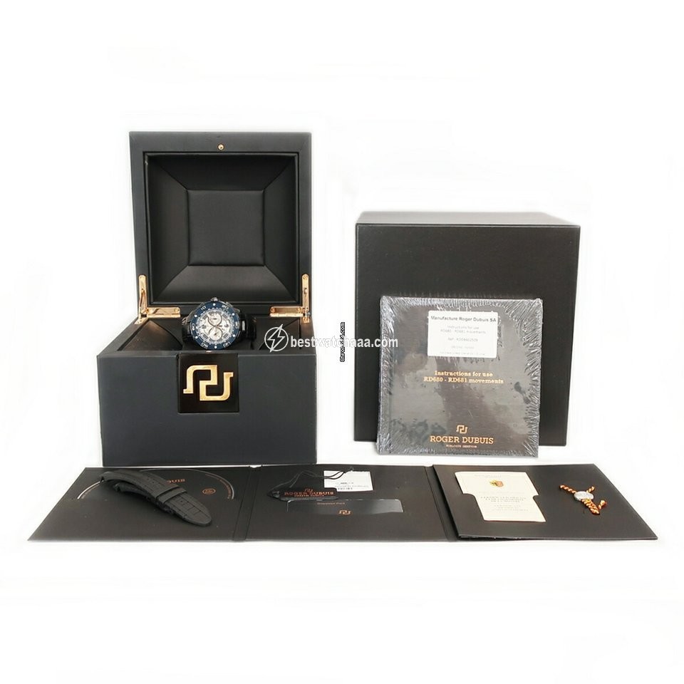 IMG_9081 Roger Dubuis Pulsion Mens watch Unisex Automatic Titanium DBPU0005 Replica 5