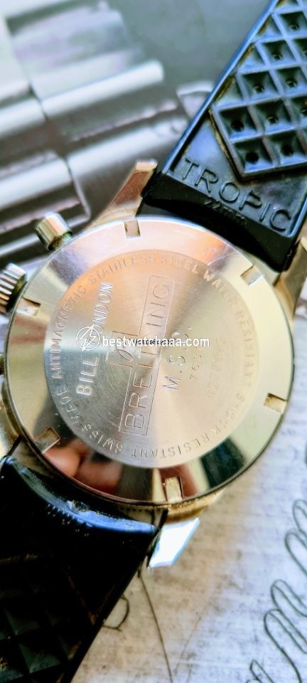 IMG_9081 Breitling Mens watch Unisex Manual winding Steel 7650 Replica 5