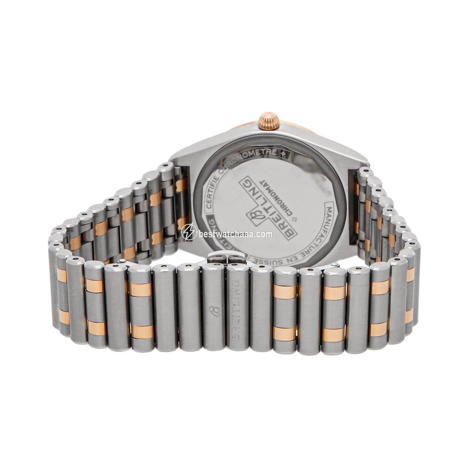 IMG_9081 Breitling Chronomat Womens watch Quartz Steel U77310101A1U1 Replica 5