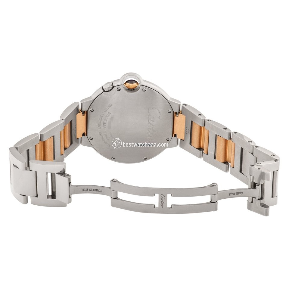 IMG_9081 Cartier Ballon Bleu 42mm Mens watch Unisex Quartz W6920027 Replica 5