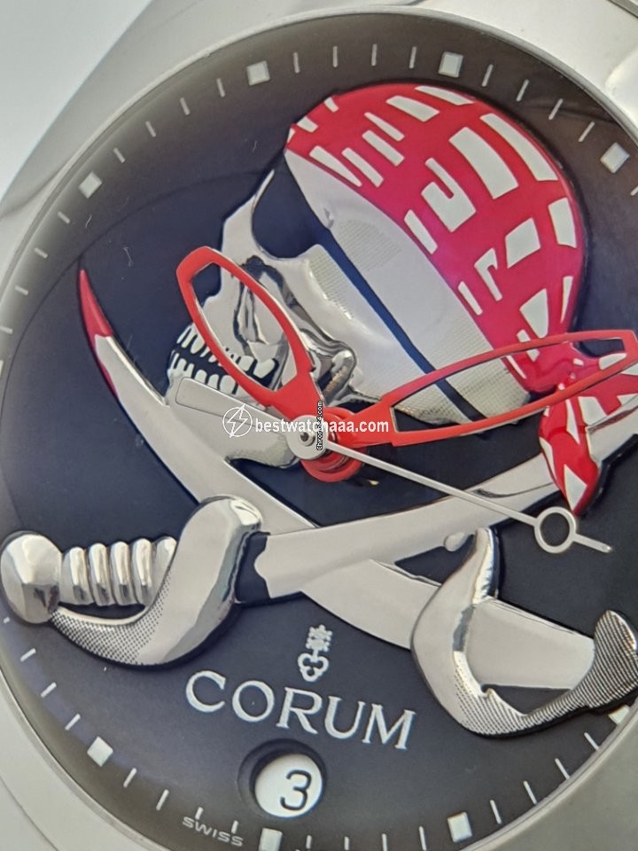 IMG_9081 Corum Bubble Mens watch Unisex Automatic Steel 082.150.20 Replica 5