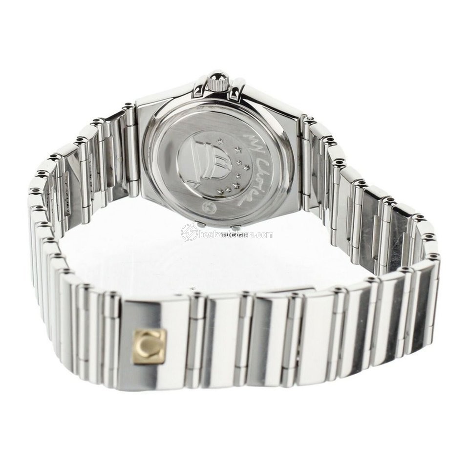 IMG_9081 Omega Constellation Quartz Womens watch Quartz Steel 1561500 Replica 5