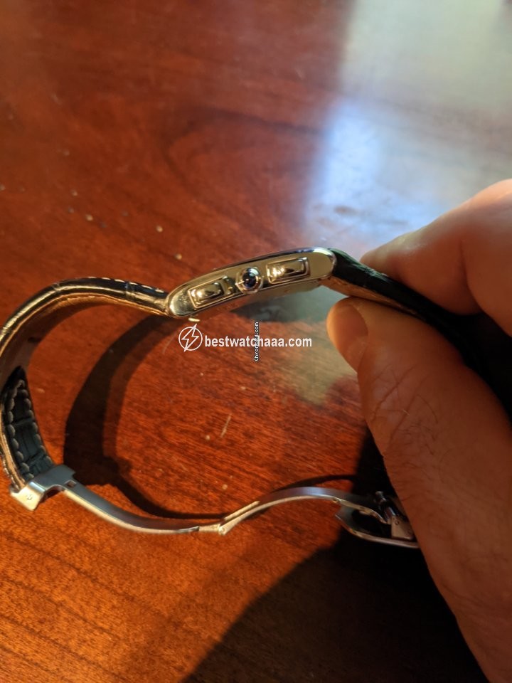 IMG_9081 Cartier Tank Francaise Mens watch Unisex Quartz Steel 2531 (Newly Overhauled) Replica 5