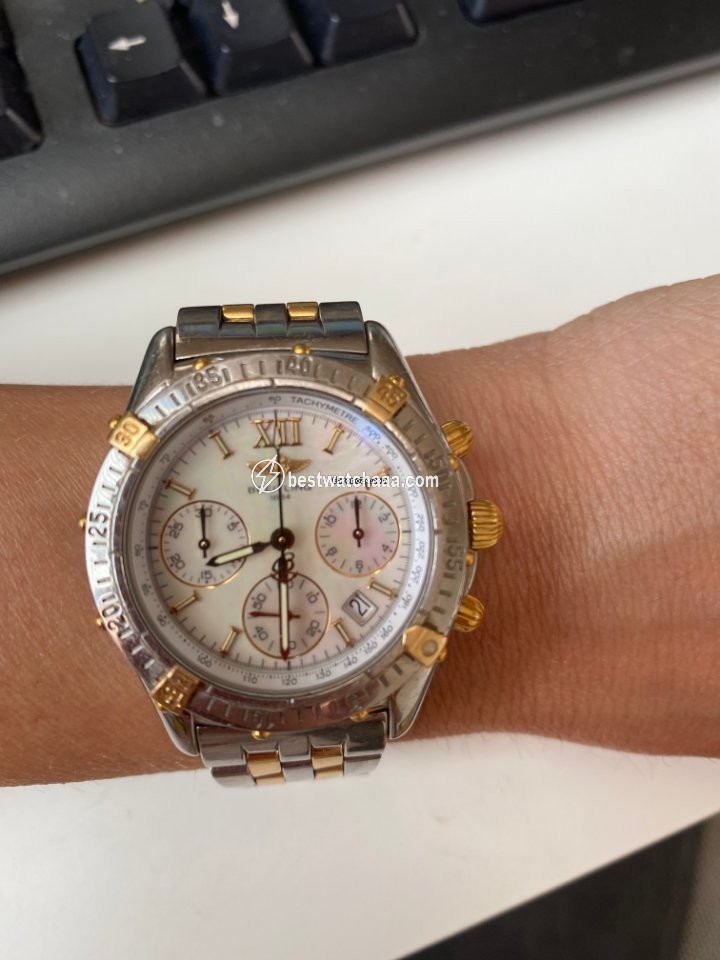 IMG_9081 Breitling Chronomat Womens watch Quartz B55048 Replica 5