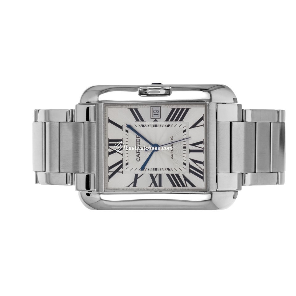 IMG_9081 Cartier Tank Anglaise Mens watch Unisex Automatic Steel w5310008 3507 Replica 5