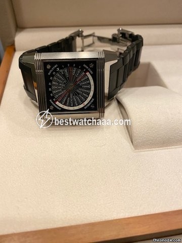 IMG_9081 Jaeger-LeCoultre Reverso Squadra World Chronograph Mens watch Unisex Automatic Titanium Q702T670 Replica 5