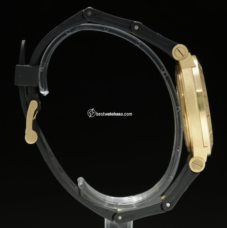 IMG_9081 Bulgari Diagono Mens watch Unisex Automatic Yellow gold SD 38 G Replica 5