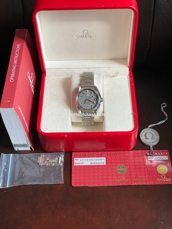 IMG_9081 Omega Seamaster Aqua Terra Mens watch Unisex Automatic Steel 231.10.39.21.06.001 Replica 5