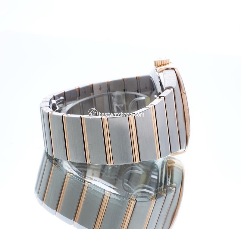 IMG_9081 Omega Constellation Men Mens watch Unisex Automatic Gold Steel 123.20.38.21.06.002 Replica 5