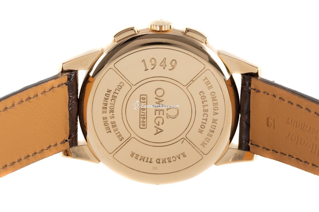IMG_9081 Omega Museum Mens watch Unisex Manual winding Red gold 516.53.39.50.02.001 Replica 5