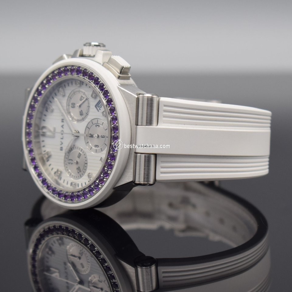 IMG_9081 Bulgari Diagono Womens watch Automatic Steel DG 40 S CH Replica 5