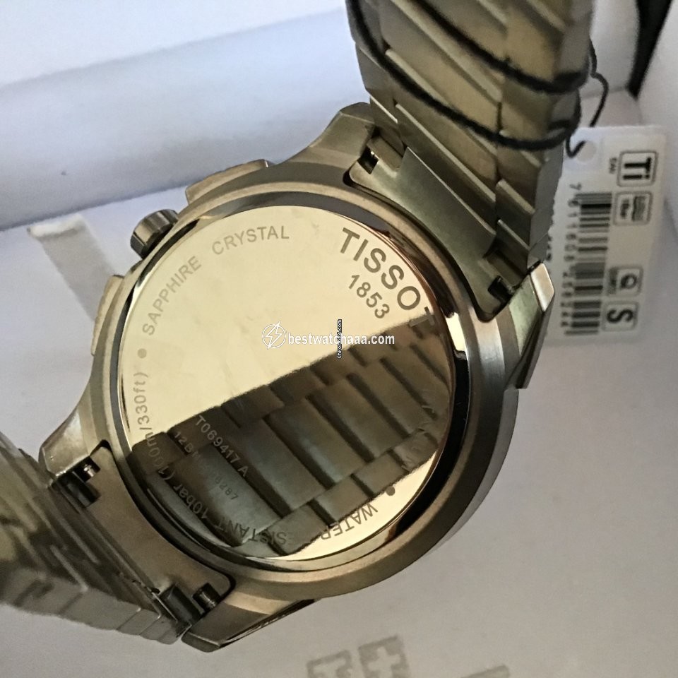IMG_9081 Tissot Mens watch Unisex Titanium T069.417.44.041.00 Replica 5