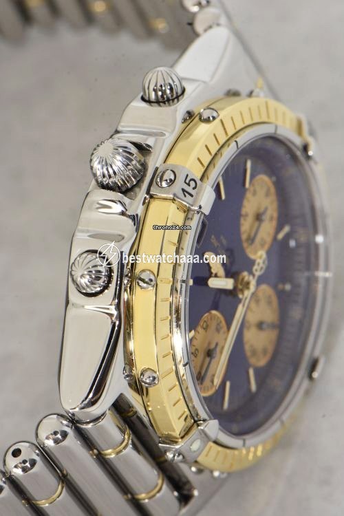 IMG_9081 Breitling Chronomat Mens watch Unisex Automatic Gold Steel D13050 Replica 5