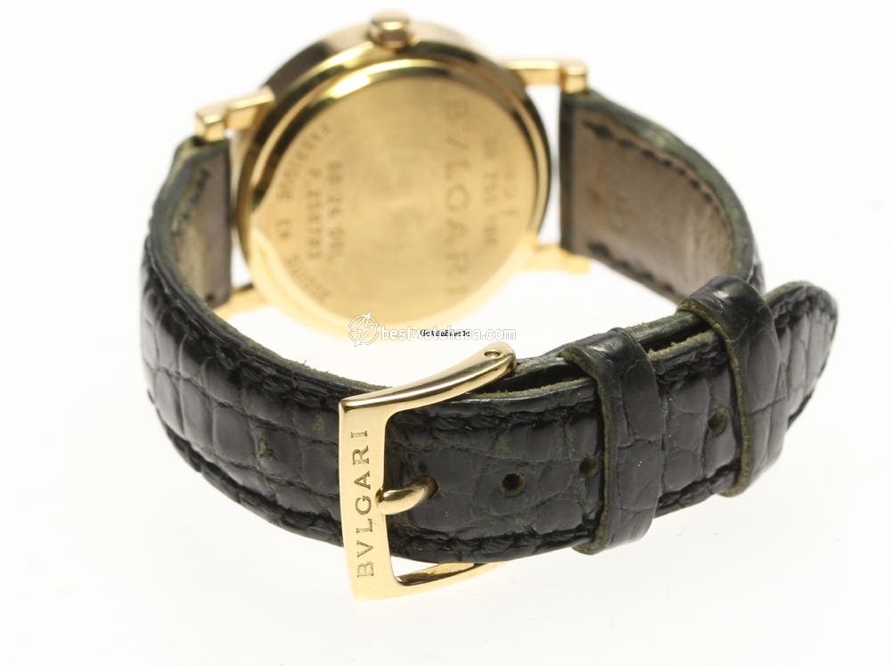 IMG_9081 Bulgari Bulgari Womens watch Quartz Yellow gold BB26DGL Replica 5