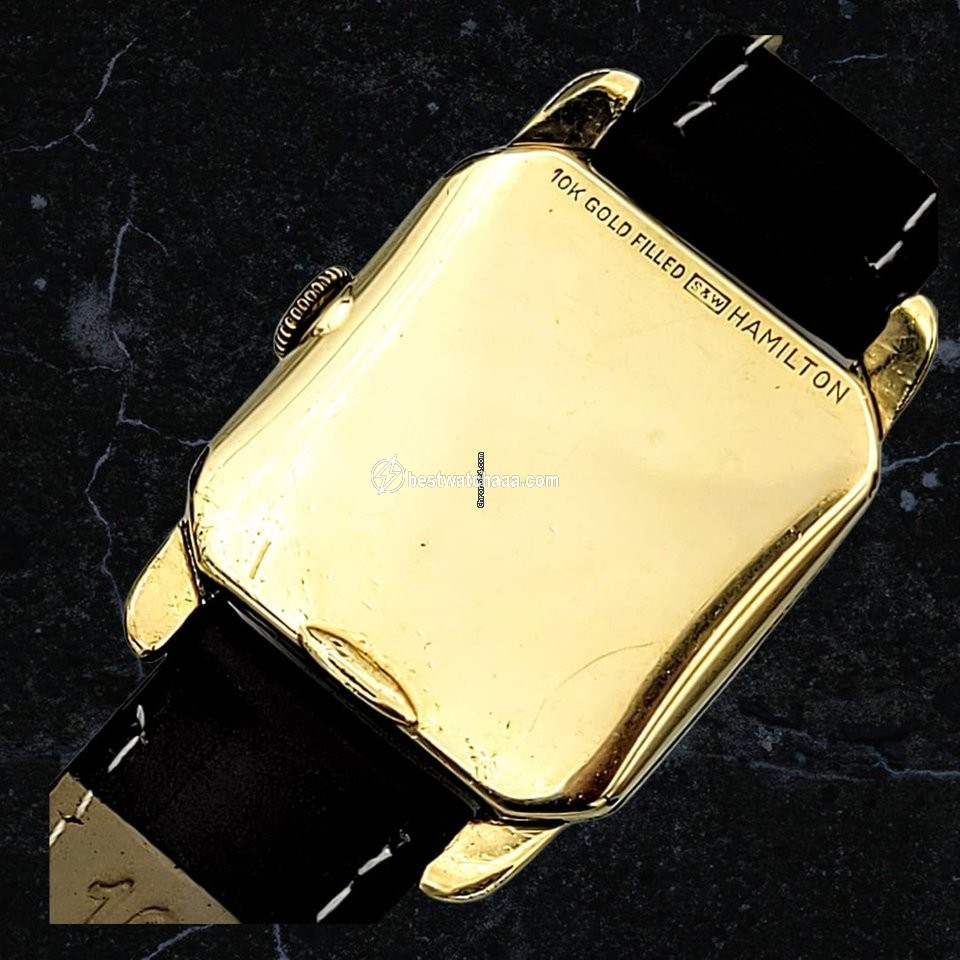IMG_9081 Hamilton Mens watch Unisex Manual winding Gold Steel Hamilton Grade 747 Replica 5