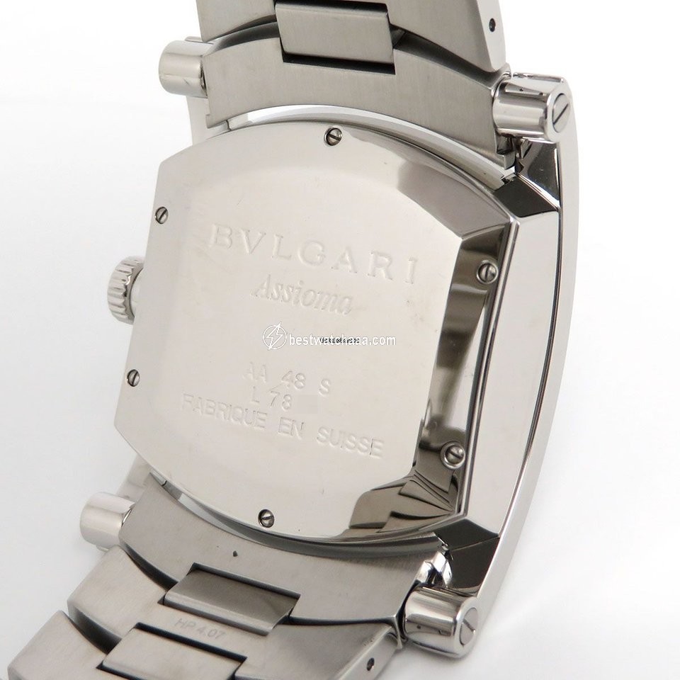 IMG_9081 Bulgari Assioma Mens watch Unisex Automatic Steel AA48C14SSD Replica 5