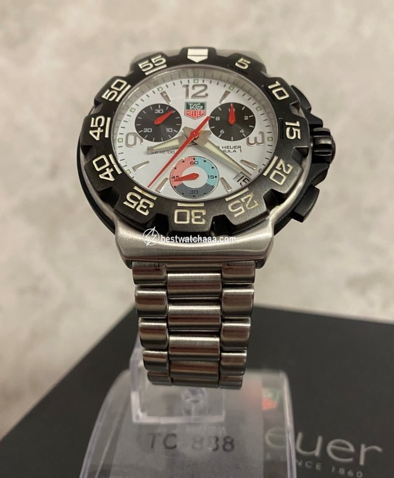 IMG_9081 TAG Heuer Formula 1 Quartz Mens watch Unisex Quartz Steel CAC1111-0 Replica 5