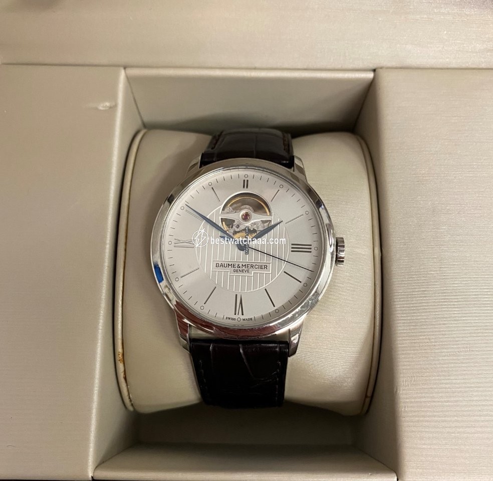 IMG_9081 Baume & Mercier Classima Mens watch Unisex Automatic Silver MOA10275 Replica 5