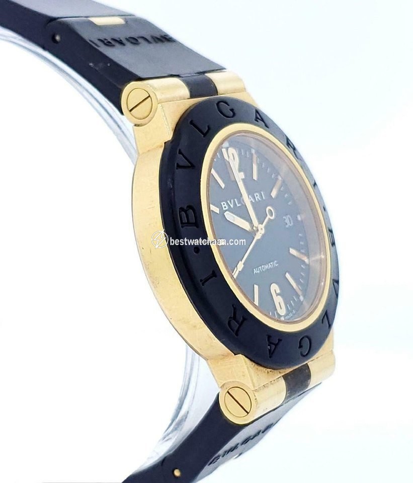 IMG_9081 Bulgari Diagono Automatic Yellow gold 38 G Replica 5