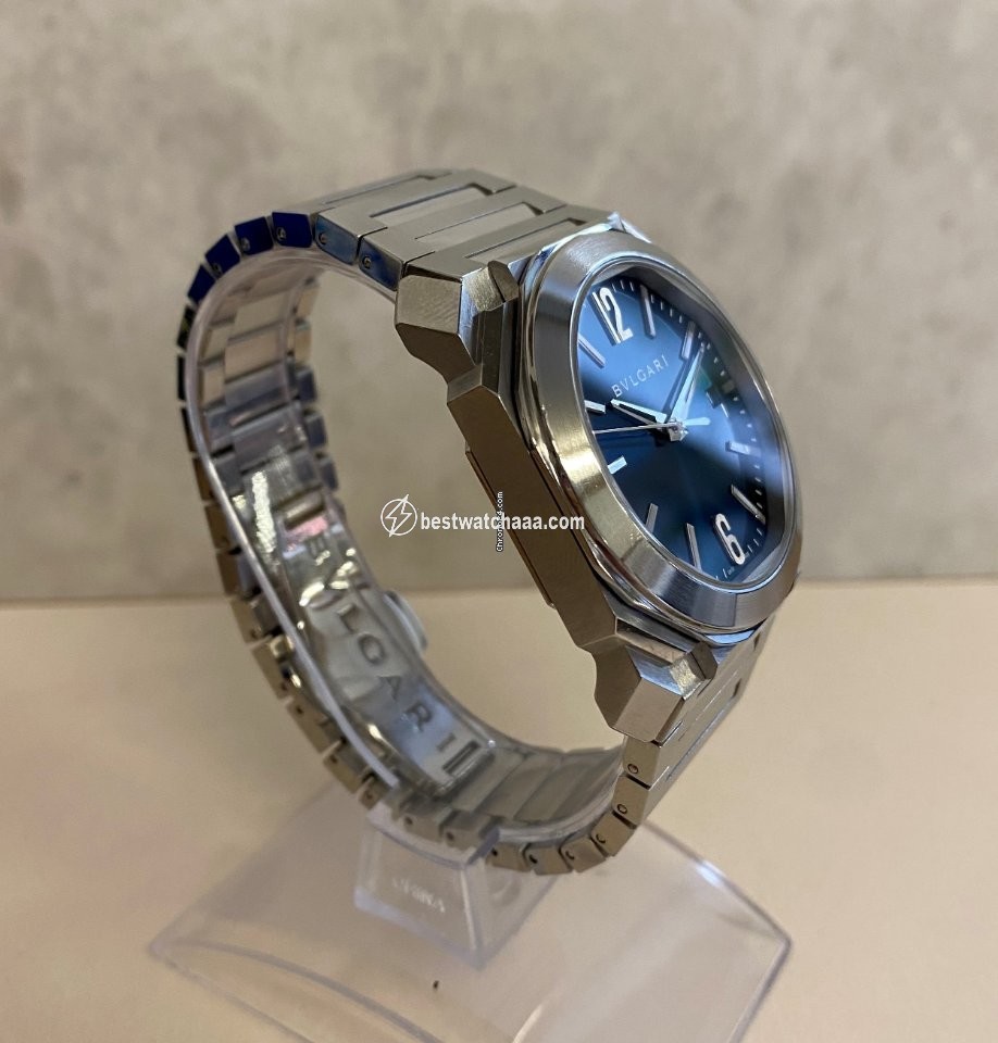 IMG_9081 Bulgari Octo Mens watch Unisex Automatic Steel BGO38C3SSD 102105 Replica 5