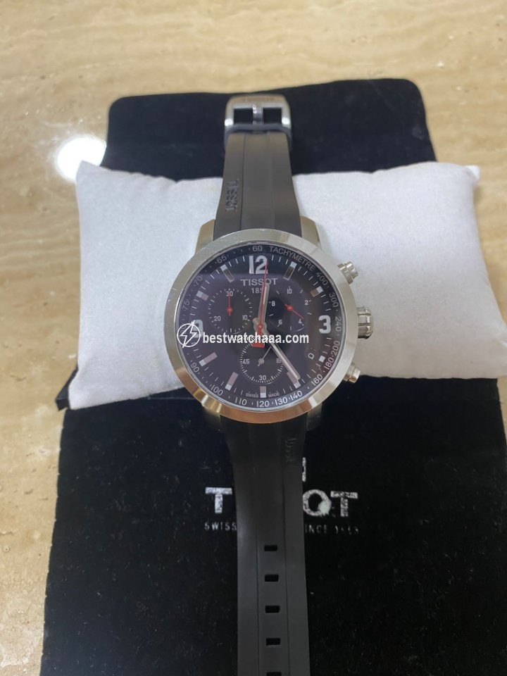 IMG_9081 Tissot PRC 200 Mens watch Unisex Quartz Steel T055.417.17.057.00 Replica 5