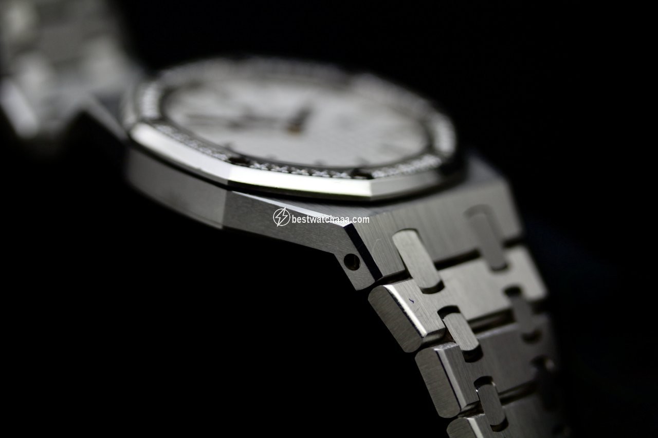 IMG_9081 Audemars Piguet Royal Oak Lady Quartz Steel 67651ST Replica 5