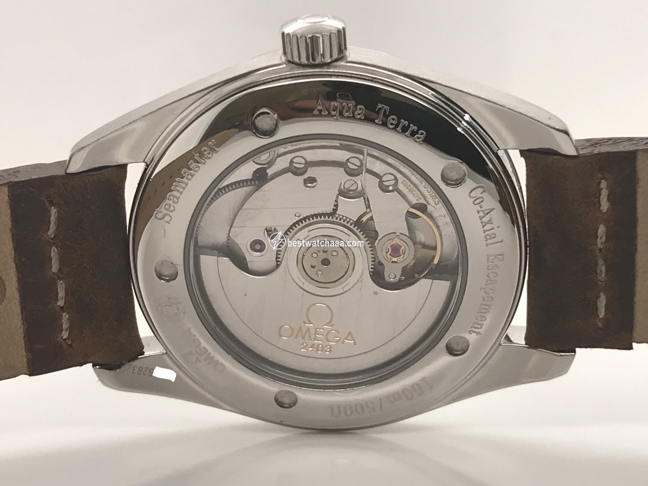 IMG_9081 Omega Seamaster Railmaster Mens watch Unisex Automatic Steel 2803.52.37 Replica 5