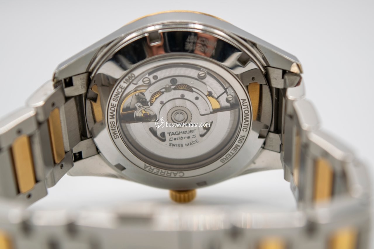 IMG_9081 TAG Heuer Carrera Calibre 5 Mens watch Unisex Automatic Steel WAR215E.BD0784 Replica 5