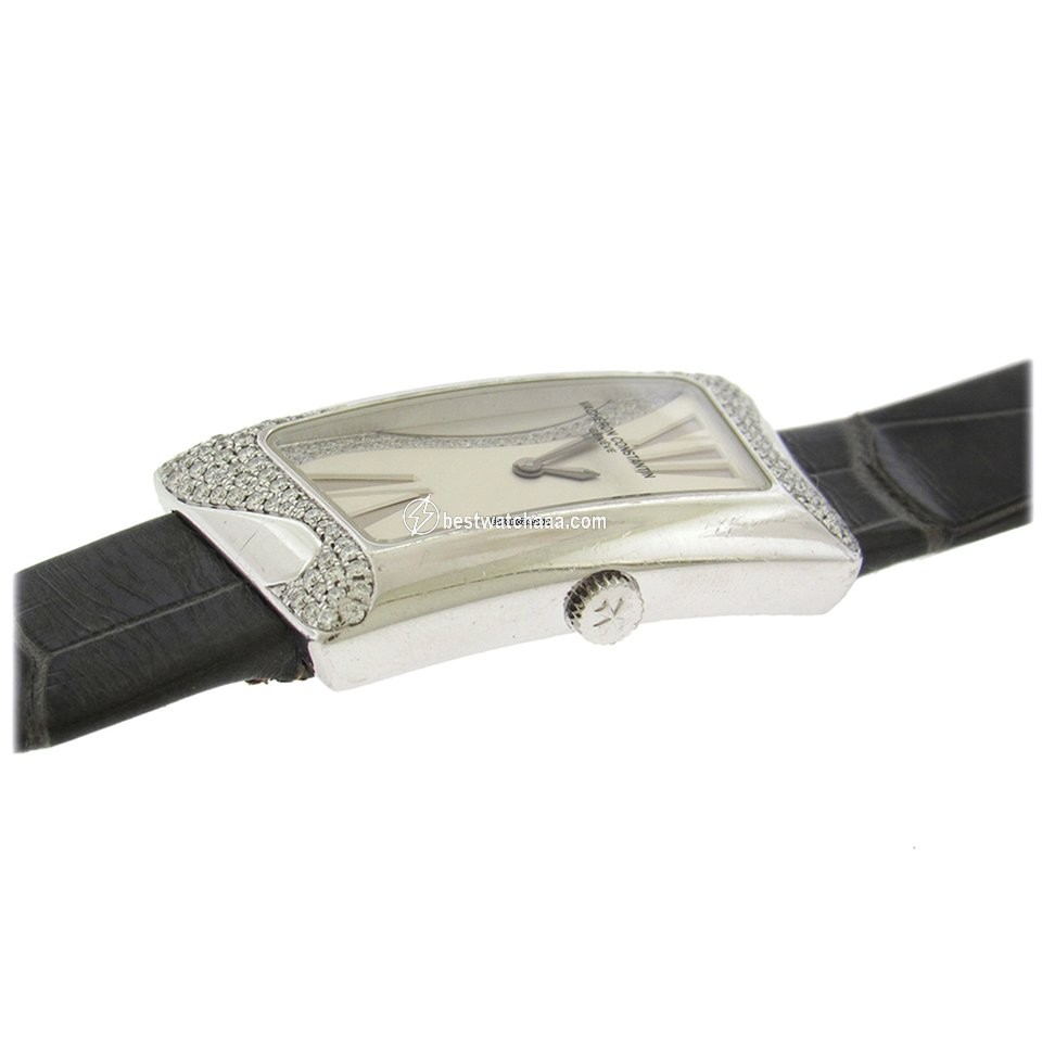IMG_9081 Vacheron Constantin 1972 Womens watch Quartz White gold 25517 Replica 5