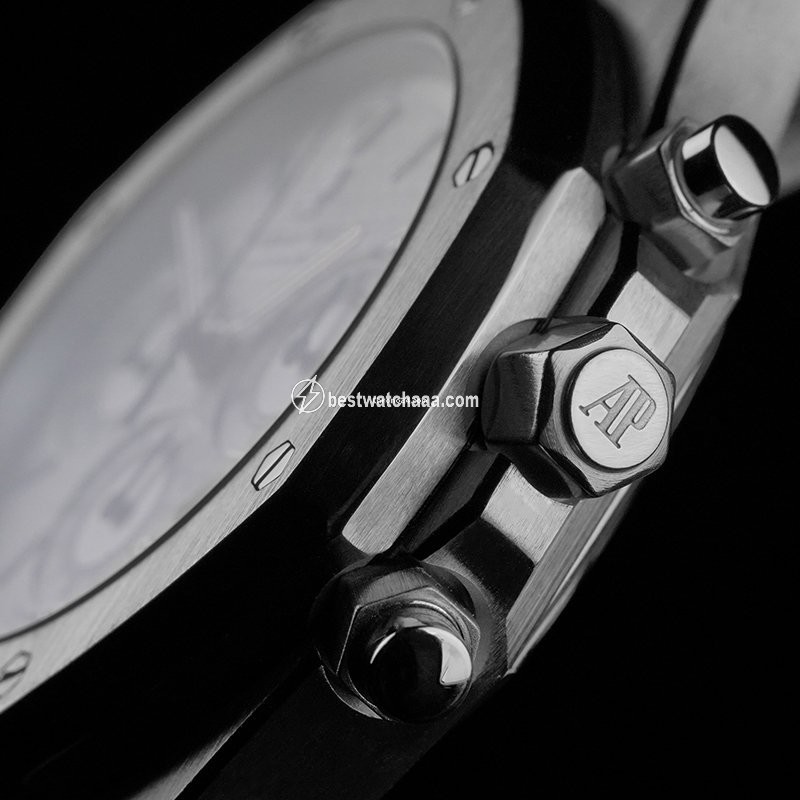 IMG_9081 Audemars Piguet Royal Oak Chronograph Mens watch Unisex Automatic Steel 26300ST.OO.1110ST.05 Replica 5