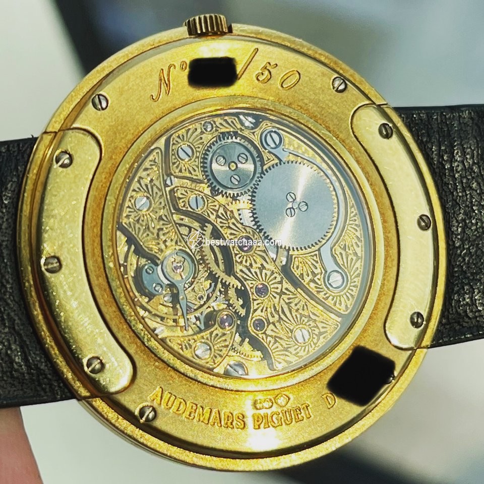 IMG_9081 Audemars Piguet Mens watch Unisex Manual winding Yellow gold 14988ba 009 03 Replica 5