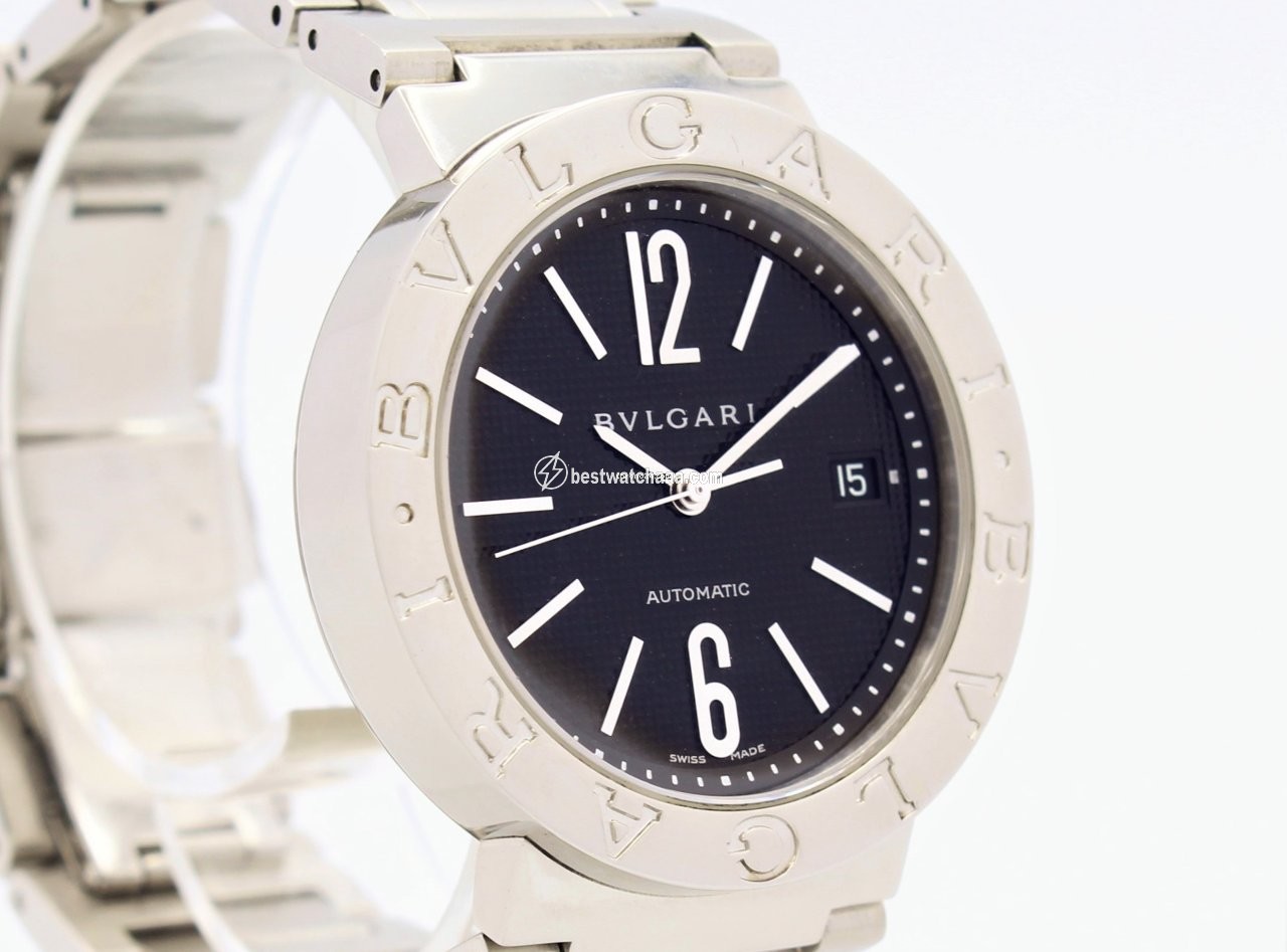 IMG_9081 Bulgari Mens watch Unisex Automatic Steel 101370 Replica 5