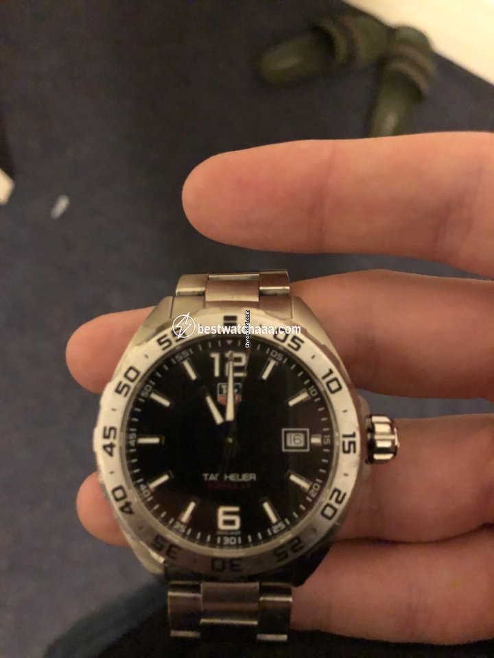 IMG_9081 TAG Heuer Formula 1 Quartz Mens watch Unisex Quartz Steel WAZ1112.BA0875 Replica 5