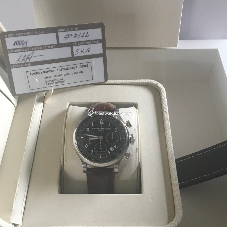IMG_9081 Baume & Mercier Capeland Mens watch Unisex Automatic Steel 10001 Replica 5