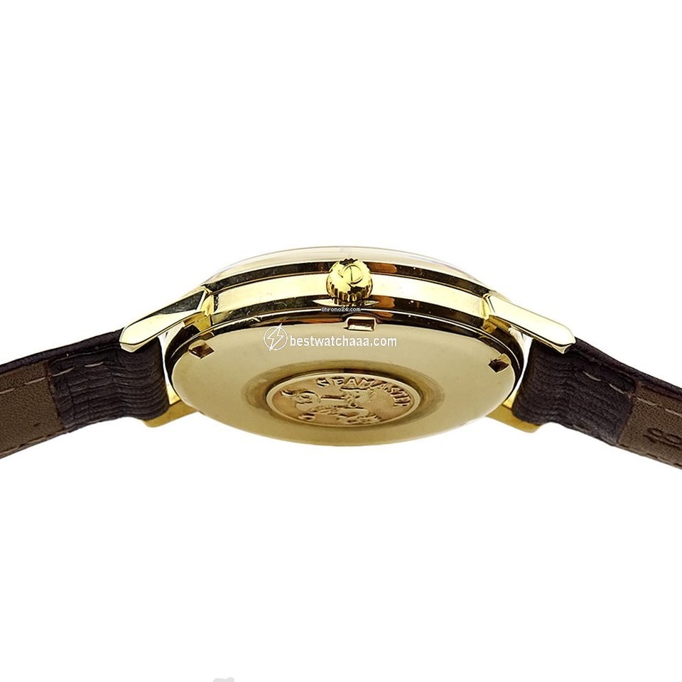 IMG_9081 Omega Seamaster Mens watch Unisex Automatic Yellow gold 165 6.5003 Replica 5