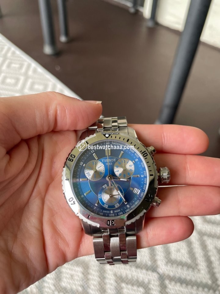 IMG_9081 Tissot Mens watch Unisex Quartz Steel T0554171105700 Replica 5